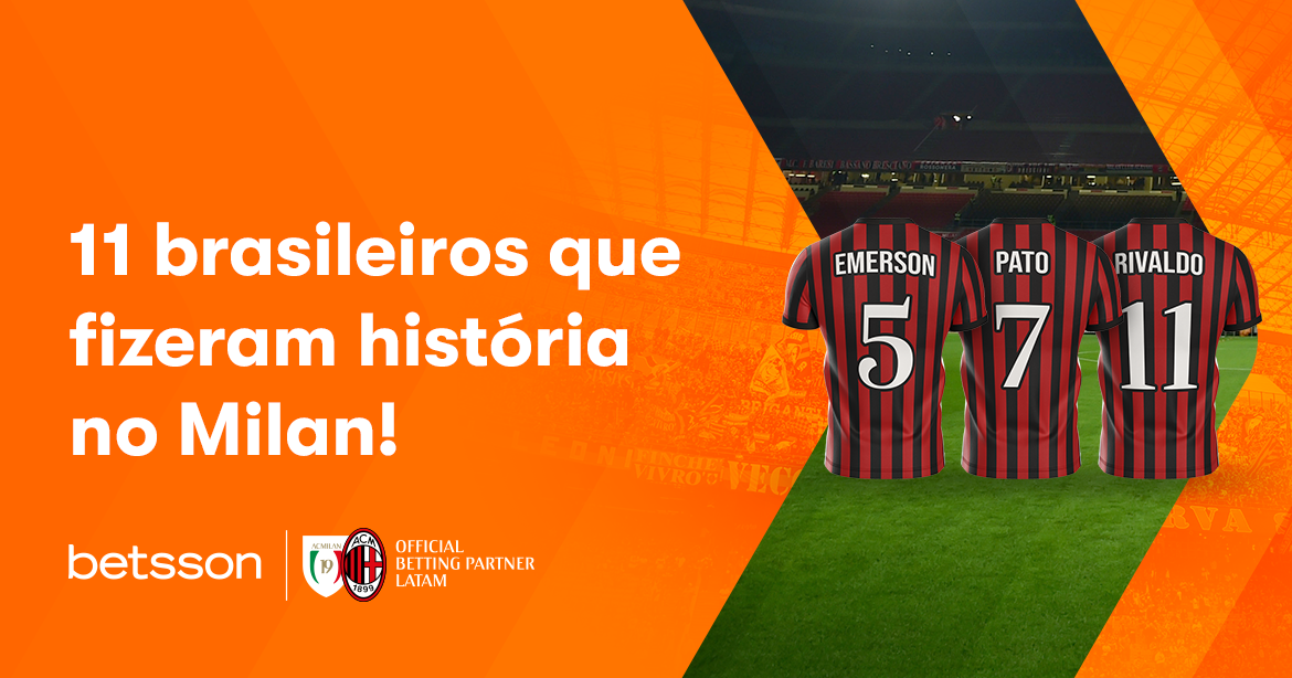 11 brasileiros que vestiram a camisa do Milan e fizeram bonito