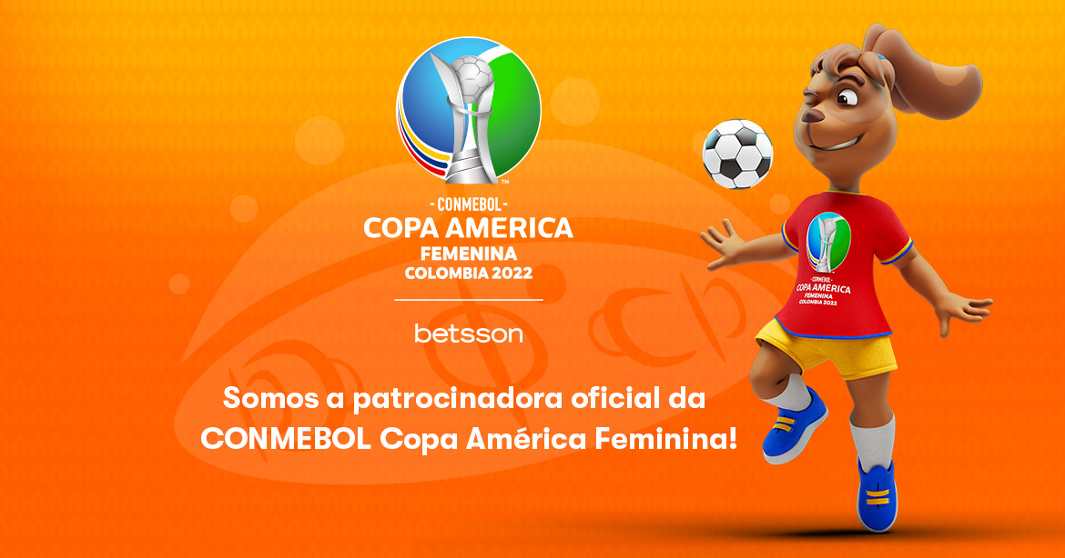 Somos a patrocinadora oficial da CONMEBOL Copa América Feminina!